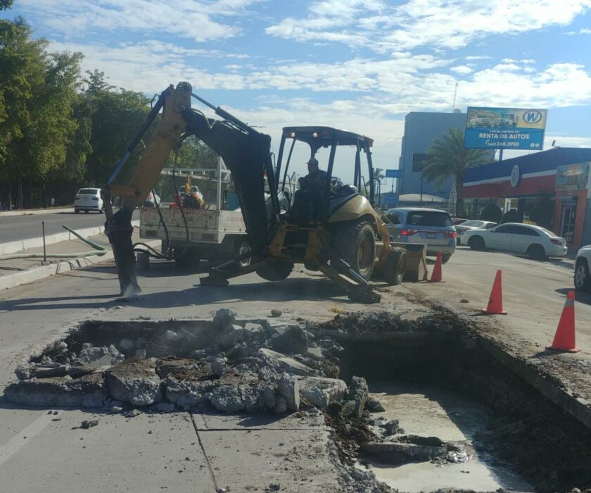 Agua De Hermosillo Concluye Reparaci N De Fuga En Luis Encinas Y